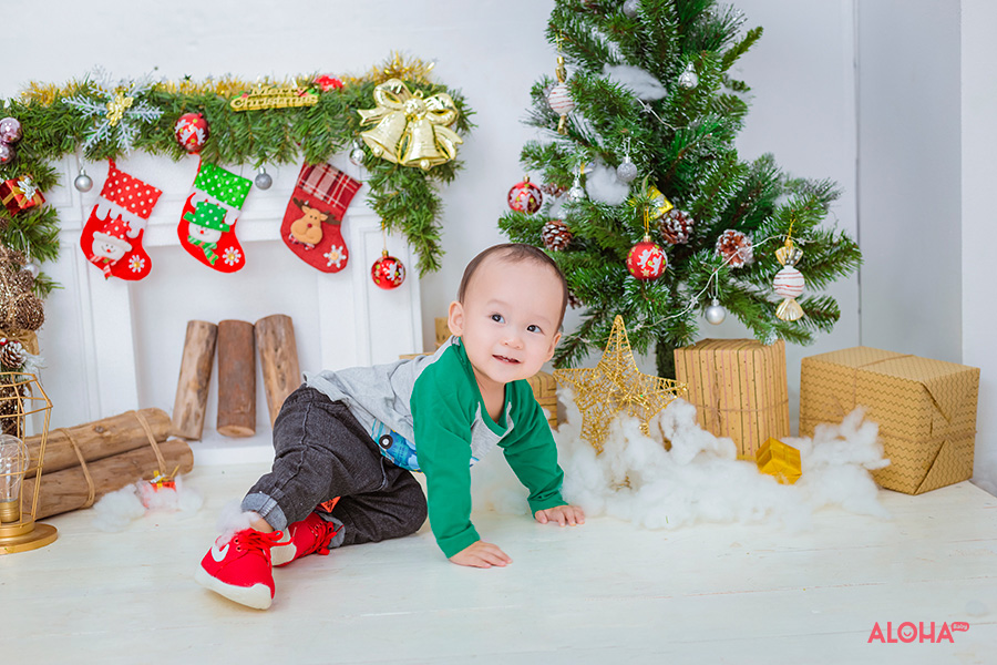 album ảnh bé kiệt sinh nhật 1 tuổi